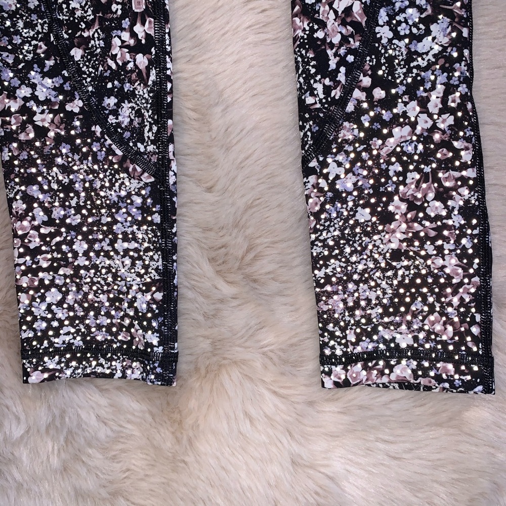 Lululemon leggings floral spritz multi NWOT - Picture 5 of 10